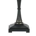 thumbnail image 5 of Metal Body Table Lamp with Fabric Tapered Bell Shade in Beige and Black, 5 of 6