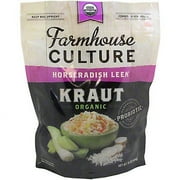 Farmhouse Culture Organic Horseradish Leek Kraut, 16 Oz.