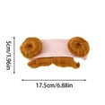 thumbnail image 3 of Gold Bun Headbands Hair Accessories Set with Soft Knit Headwraps for Girls Ideal for Photo and Daily Wear, 3 of 4