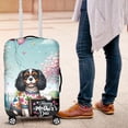 thumbnail image 4 of Happy Mother's Day Best Cavalier King Charles Spaniel Mom Ever Travel Luggage Cover Dog Lover Gifts Suitcase Dust Protective Decor - 03002, 4 of 5