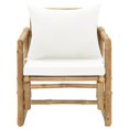 thumbnail image 2 of vidaXL Chaises de Jardin 2 Pcs avec Coussins et Oreillers Bambou, 2 of 5