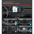thumbnail image 4 of 13.1" 2K Stereo 8-Core 4+64GB Car Radio for Kia Sorento MK3 2015-2020 with Wireless CarPlay/Android Auto/4G LTE/GPS Nav/Wi-Fi/BT 5.0/SWC/Backup Camera, 4 of 18