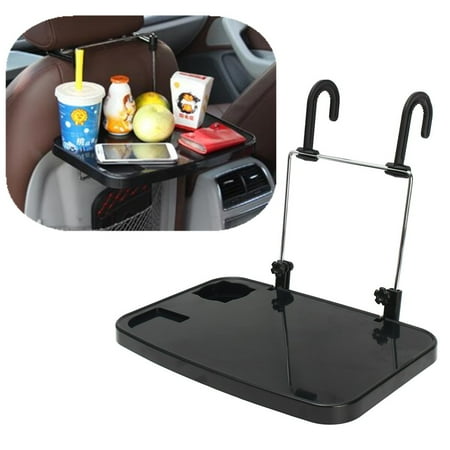 Foldable Car Laptop Desk Computer Fold Stand Steering Wheel Work