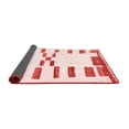 thumbnail image 2 of Ahgly Company Indoor Square Oriental Red Modern Area Rugs, 5' Square, 2 of 4