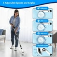 thumbnail image 3 of BN-LINK Electric Spin Scrubber, Cordless Cleaning Brush Scrubber with 7 Replaceable Brush Heads, Adjustable Length and Angle, 3 Speeds, Waterproof Bathroom Scrubber for Bathtub Kitchen Wall Cleaning, 3 of 8