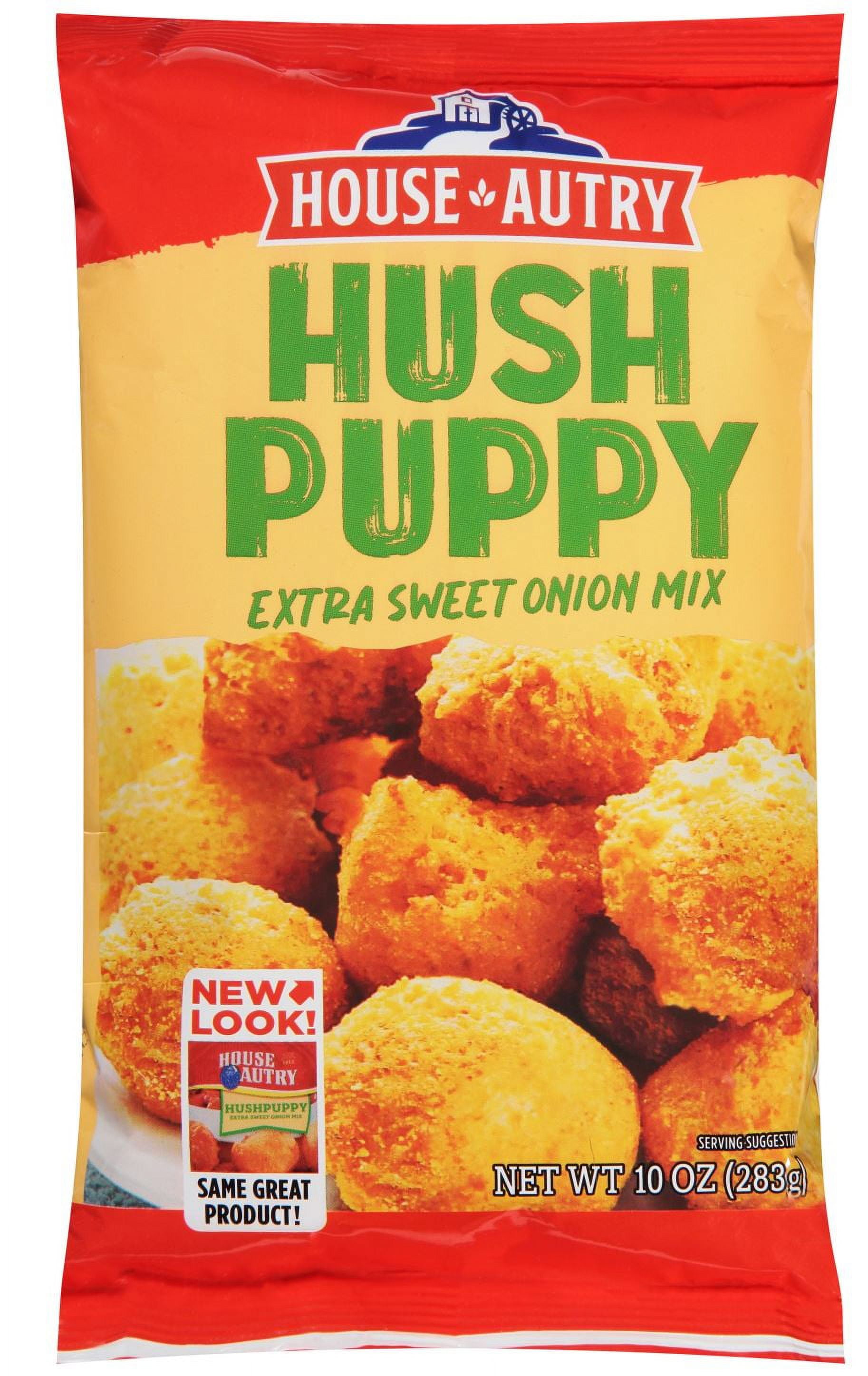 (2 pack) House Autry Extra Sweet Onion Hushpuppy Mix 10z Bag