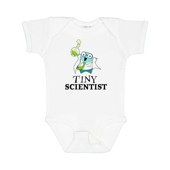 Inktastic Tiny Scientist Cute Chemist Boys or Girls Baby Bodysuit