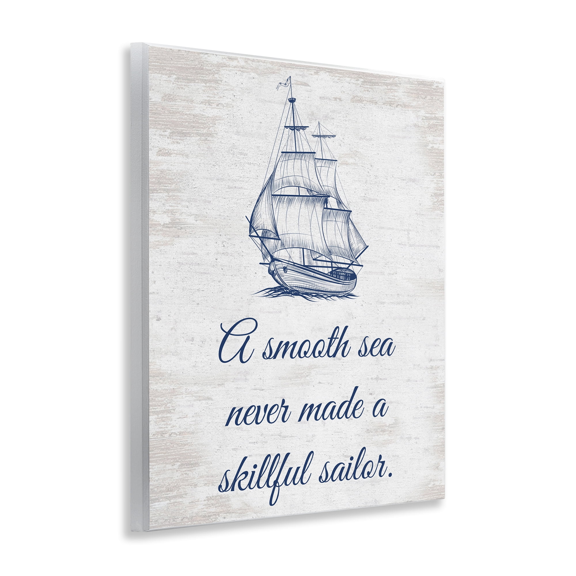 Stupell Industries Inspiring Skillful Sailor Transportation Painting Unframed Art Print Wall Art, 11 x 14