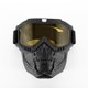 thumbnail image 1 of Gafas De Motocicleta Escudo Facial Moto Escudo Facial Gafas De Motocross A Prueba De Viento Casco De Carreras Gafas Protectoras Cubierta Facial Yuarrent OD014263-02, 1 of 6