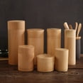 thumbnail image 3 of Eco-Friendly Portable Round Handmade Tea Canister Organizer Storage Box with Lid Container Holder(16 x 6cm), 3 of 7