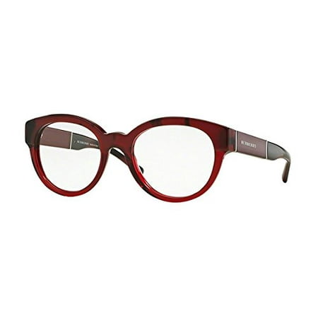 Eyeglasses Burberry BE 2209 3591 TOP RED HORN/BORDEAUX