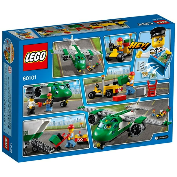 LEGO City Airport 60101 Airport Cargo Plane Building Kit 157 Piece Walmart