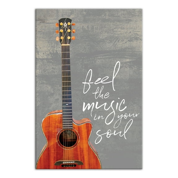 Creative Products Feel The Music In Your Soul 24x36 Canvas Wall Art
