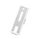 thumbnail image 2 of HAMPPLIES 10Ud Seguro Para Y Puertas Correderas Con Material Resistente Plata, 2 of 7