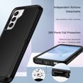 thumbnail image 4 of Compatible with Samsung Galaxy S21 Plus/S30 Plus Case,3-Layer Military Grade Drop Protection Anti-Slip Bumper Rugged Shockproof Dustproof Protection 6.7 inch Phone Case,Black, 4 of 4