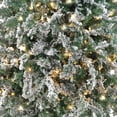 thumbnail image 3 of Arbol de Navidad Artificial Nevado con luces LED integradas Alto 1.90 m Toronto Kyuden Home KYUDEN HOME KYUDEN HOME 34160-N, 3 of 4