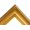77 Gold, variant on Classique 55 Gold Leaf Solid Wood Art Frame 2" Width and 1/4" Rabbet for Canvas, Traditional Artwork, and Portraits - [8" x 10"]