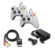 Restored Xbox 360 Original White Video Game Console with 20 GB Data Storage