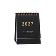 thumbnail image 2 of Desk Calendar 2026-2027,Small Standing Flip Desktop Calendars 2027,Compact Desktop Monthly Schedule Organizer,Portable Desk Accessory Monthly Planner,Multi‑Purpose Monthly Agenda for Office Desk, 2 of 4