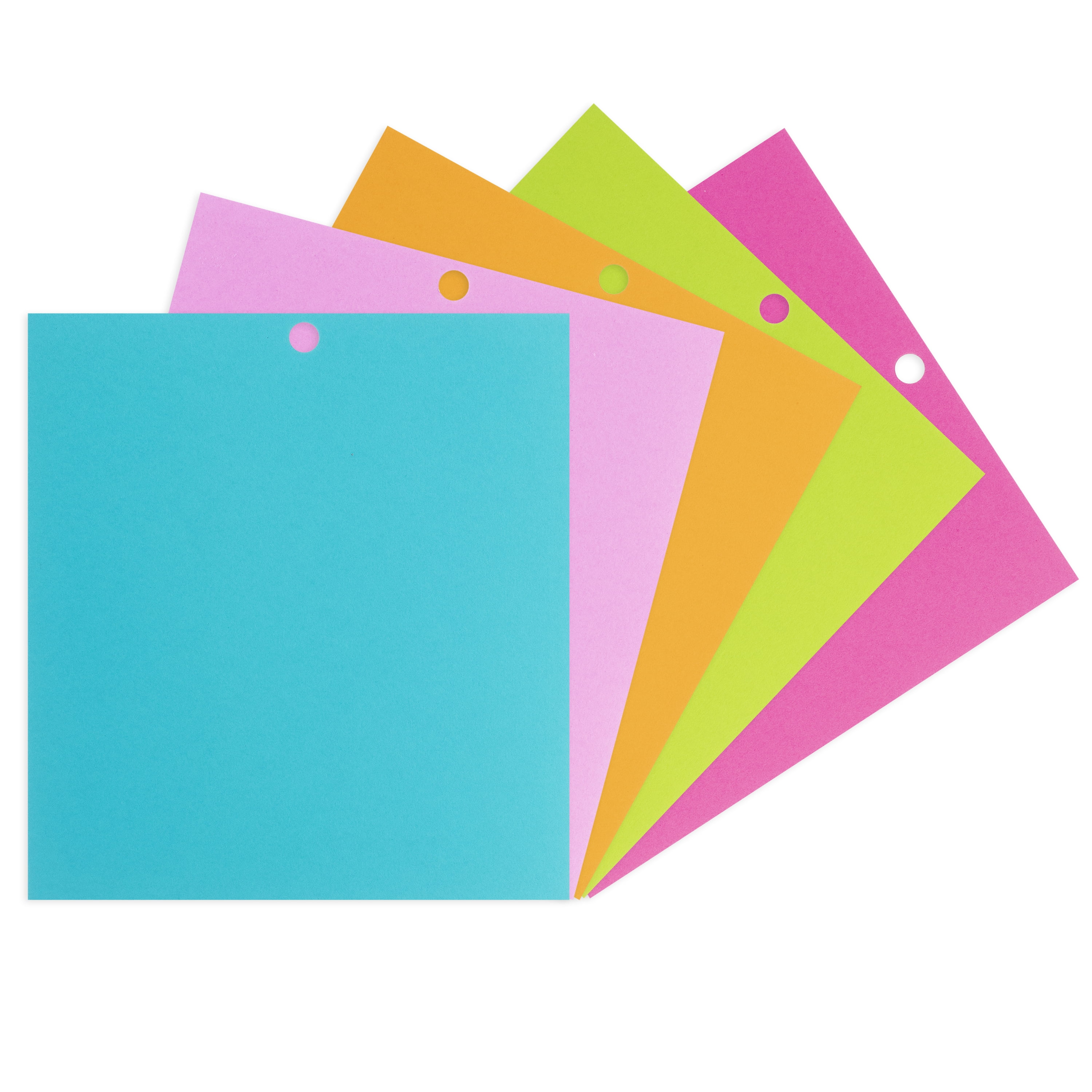Recollections The Brights 6" x 6.5" Cardstock Paper, 12 Packs: 100 ct. (1,200 total)