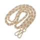 thumbnail image 4 of Correa de repuesto para bolso, bandolera o bolso cruzado, con cadena y proceso de electrochapado. Oro + blanco, 4 of 7