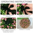 thumbnail image 7 of 1PC Artificial Plant Topiary Ball Faux Boxwood Decorative Balls with Fake Flowers for Backyard, Balcony,Garden, Wedding and Home Décor, 7 of 7