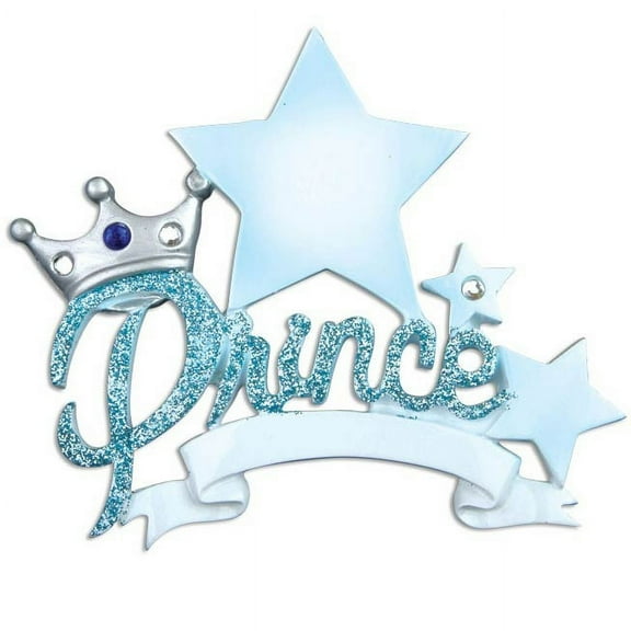 Prince Star Personalized Christmas Ornament DO-IT-YOURSELF