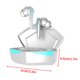thumbnail image 4 of Worallymy Earbuds Bluetooth V5.0 Auriculares estéreo para juegos Auriculares inalámbricos para juegos recargables en la oreja Blanco Worallymy JD735801843, 4 of 7