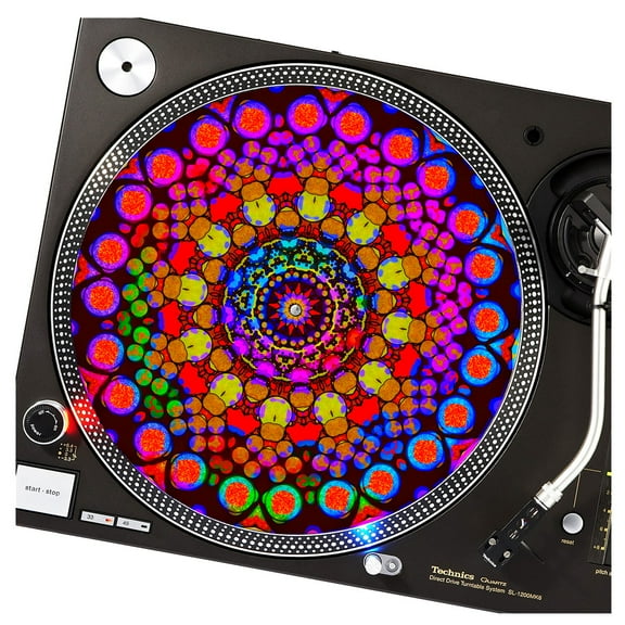 KuzmarK™ 12" DJ Turntable Slipmat - Foxy Brown DJ