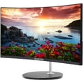 thumbnail image 4 of Curved 27" 75Hz LED Monitor HDMI VGA Build-In Speakers, EDGE-LESS Metal Black 2019 (C275W-1920RN), 4 of 6