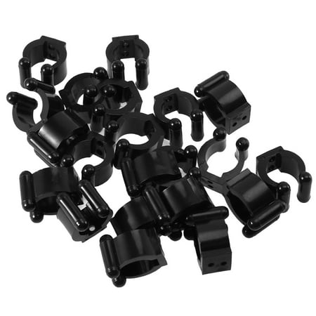 Axio 12PCS Fishing Rod Holders Plastic Club Clips Pole Storage Racks Fishing Tools