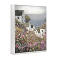 thumbnail image 2 of Stupell Industries Rustic Lodge Picturesque Village over Sea White Framed Giclee Art, 16 x 20, by Riley B, 2 of 8