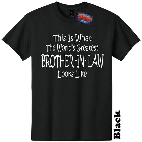 Worlds Greatest Brother in Law T-Shirt Engagement Announcement Fathers Day The Twisted Donut
