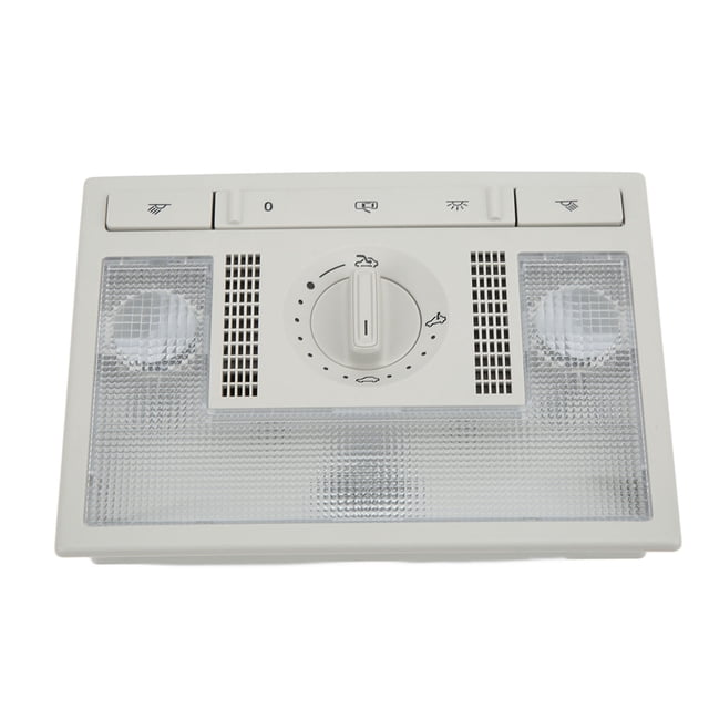 Luz de lectura de cúpula gris 6Q0959613A, accesorio de repuesto para Seat Altea, León y Toledo