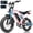 Pink, variant on V200 Electric Bike for Adults, Dirt E-Bike with 29MPH 48V20.8Ah Battery,20"x4.0 Fat Tire,29MPH 80 Miles, NFC Unlock, 7-Speed Dual Suspension, Streamlined Frame, Black