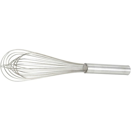 Winco Stainless Steel Piano Wire Whip, 10-Inch