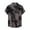 Black, variant on NaWent Men's Graphic T-shirts Clearance Men's Lapel Check Printed Shirt Hawaiian Floral Shirt Khaki XXL Khaki XXL
