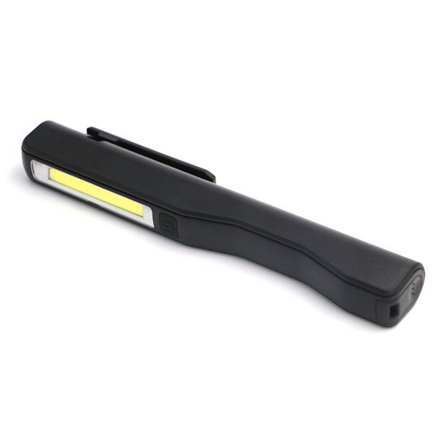 Toystoory Pluma de trabajo Luz COB LED Ajustable IPX4 Inspección a prueba de agua Linterna de trabajo Lámpara de clip de iluminación acoplable de Ropa Deportiva, Zapatos Negro Toystoory OD002462-04B