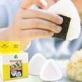 thumbnail image 4 of 2pcs Cocina transparente Bento Decorar Sushi Onigiri Molde Prensa de alimentos DIY Máquina de bolas de arroz GeweYeeli JJ19867-00, 4 of 7