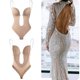 thumbnail image 2 of Europa y Estados Unidos Mono moldeador de cuerpo sin espalda estilo V profundo Body con escote en U Ropa moldeadora, 2 of 6