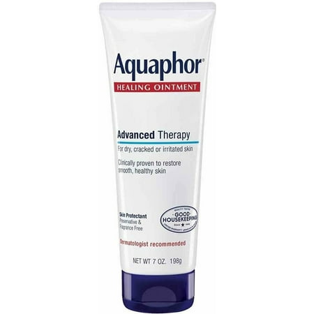Aquaphor Healing Ointment Advanced Therapy Smooth Protectant 7oz, 7-Pack