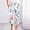 Multicolor, variant on Sakmal Wide Leg Capri Pants for Women Cotton Linen Cropped Pants Trendy Summer Floral Drawstring Women's Capris S