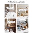thumbnail image 6 of Text Bless Area Rug for Bedroom 4x6 Ft Our Home and Who Enter White Backdrop Super Soft fuzzy Throw Rug Non-Slip Fluffy Plush Indoor Floor Carpet for Living Room Nursery Home Decor, 6 of 8