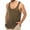 Brown, variant on Odeerbi Sweaters Vest For MenKnit Vest Slim Crop Sweater Tank Tops Sleeveless Knitwear Tank Tops Brown