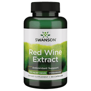 Swanson Red Wine Extract 500 mg 90 Capsules