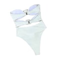 thumbnail image 4 of UTSJKR 3D Flower One Piece Swimsuit for Women Fashion Lightweight Tummy Control 3D Floral Bathing Suit Swimwear White XL, 4 of 6