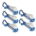 thumbnail image 1 of Deck Anchor Pegs Large Tent Anchor Deck 5Pcs Tent Nails Large Deck Boards Camping Tent Fixing Stakes With Springle Wind Rope Anchor, 1 of 8
