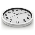 thumbnail image 2 of 9" SIMPLE WHITE WALL CLOCK, 2 of 5