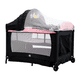 thumbnail image 1 of Cuna Corral Para Bebé Starkids Galaxis Portátil Cambiador Rosa, 1 of 6