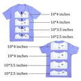 thumbnail image 4 of T Shirt Alignment Tool, Flexible T Shirt Ruler Guide Accurate PVC  for Centering, 4 of 8